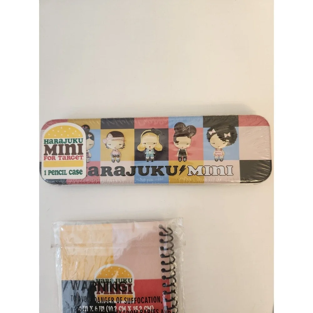 Harajuku Mini For Target Kawaii Journal,‎ Pencil Case And Multi-color Pen Lot